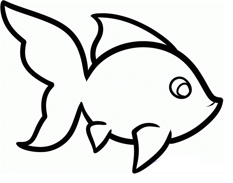 Simple Fish Outline