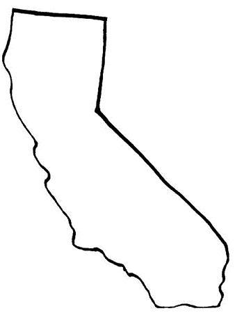 Outline Of California | Free Download Clip Art | Free Clip Art ...