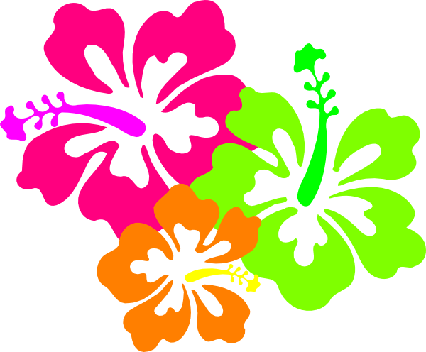 Hawaiian Christmas Clipart