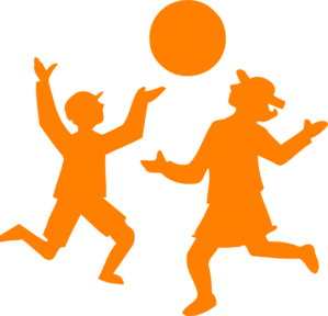 Kids playing clipart png
