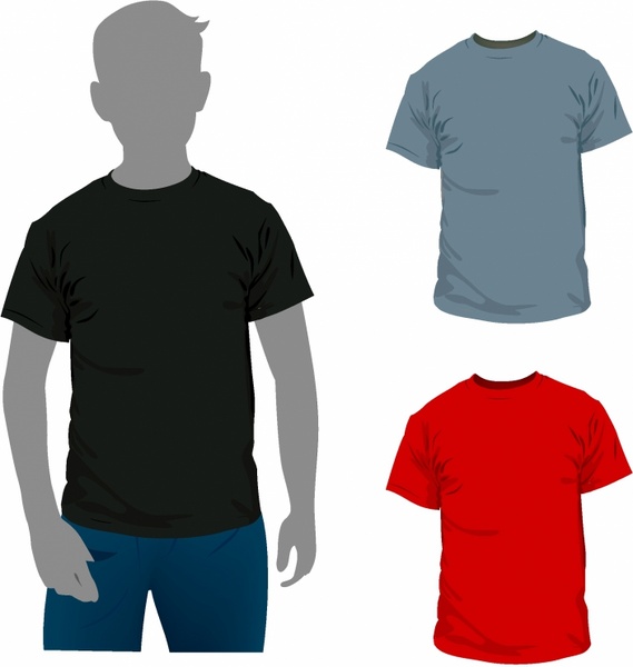 Men t-shirt Free vector in Adobe Illustrator ai ( .AI ...