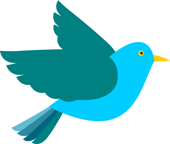 Twitter clipart bird