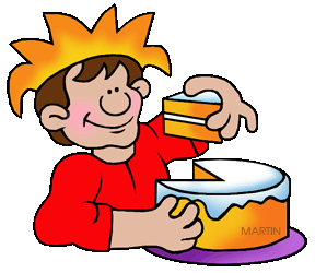 504 views Free Birthday Clip Art by Phillip Martin