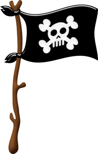 Pirate Flag Clipart - Tumundografico