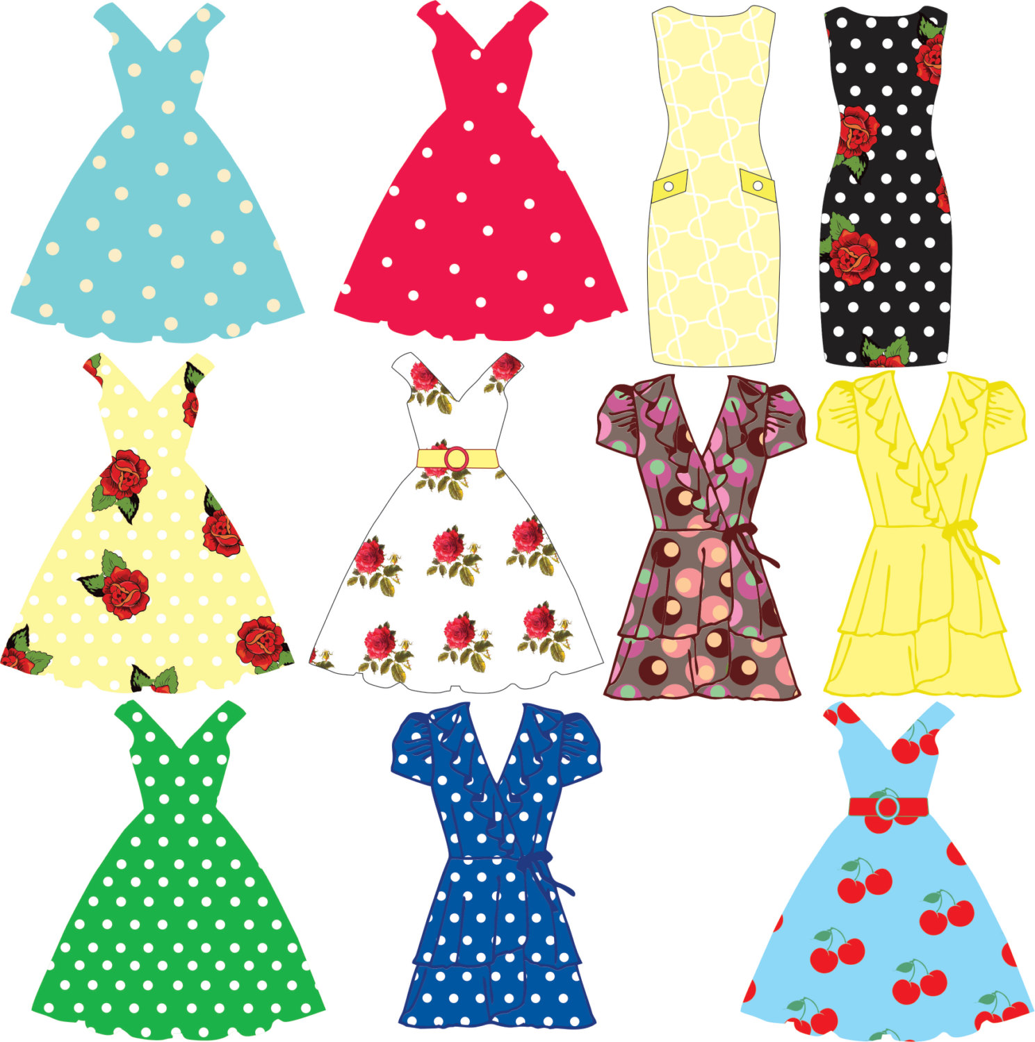 Dresses Clipart | Free Download Clip Art | Free Clip Art | on ...