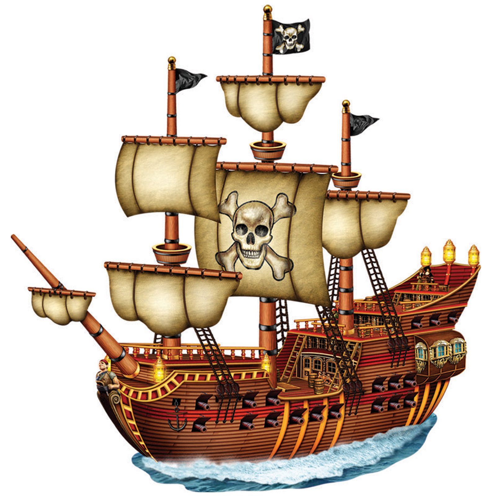 Cartoon Ship Clipart