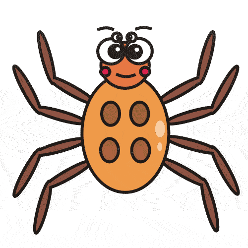 Insects and spiders clipart