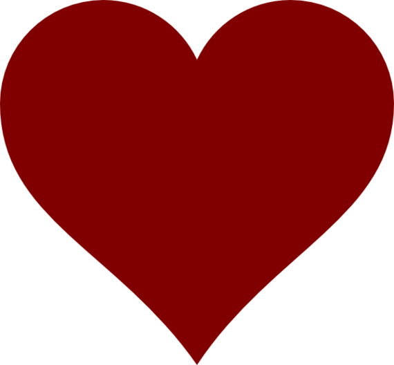Simple Heart Drawing Clipart - Free to use Clip Art Resource