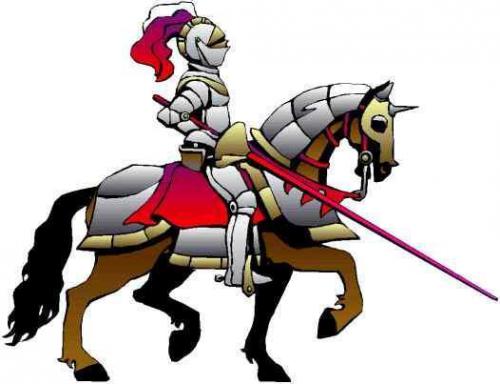 clipart of knights - photo #39