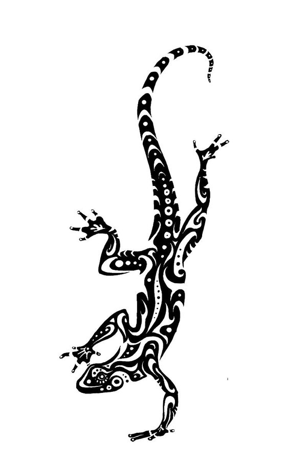 Lizard Tattoo Designs Tribal Tattoos - Free Download Tattoo #1114 ...