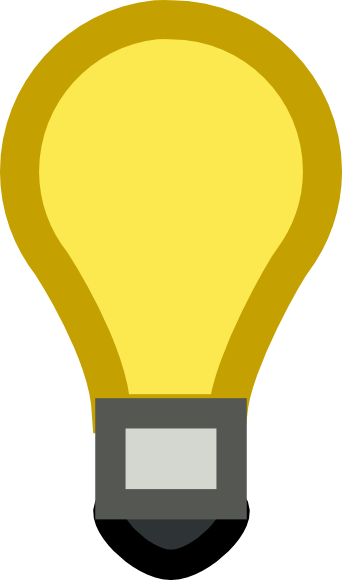 Light Bulb clip art Free Vector