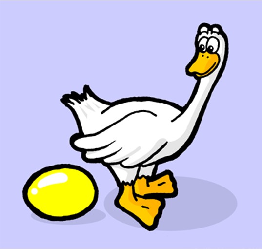 silly goose clipart - photo #13