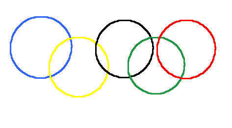 Pt England School: Meleane Olimpic symbols
