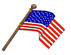 American Flags Clip Art - Flags - American Flag Clip Art 2