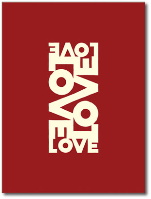 Love art poster prints, graphic contemporary design, modern retro ...