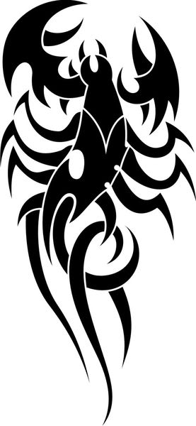 18 Stunning Tribal Scorpion Tattoo | Only Tribal - ClipArt Best - ClipArt  Best