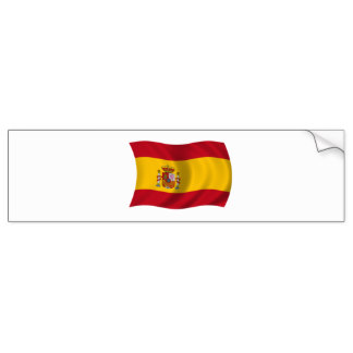 425 views Spain Flag Bumper Stickers - Car Stickers | Zazzle