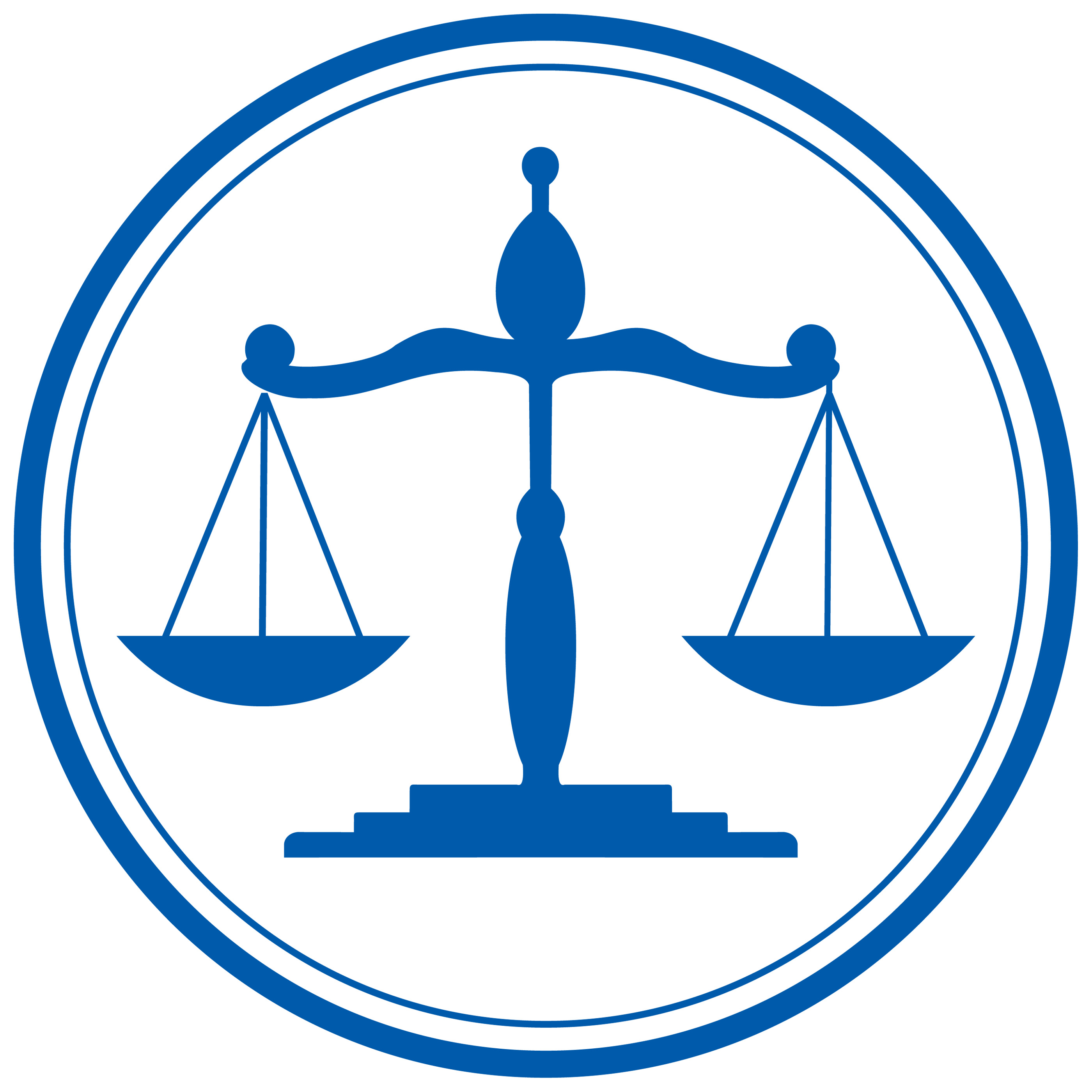 Legal scales clipart