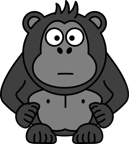 Cartoon Gorillas - ClipArt Best