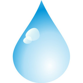 One Rain Drop Clipart - Free to use Clip Art Resource