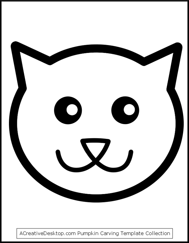 Best Photos of Cat Face Template - Cat Face Mask Template ...