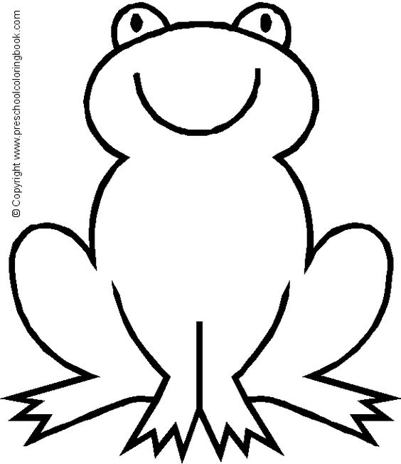 best-photos-of-frog-outline-template-frog-outline-coloring-page