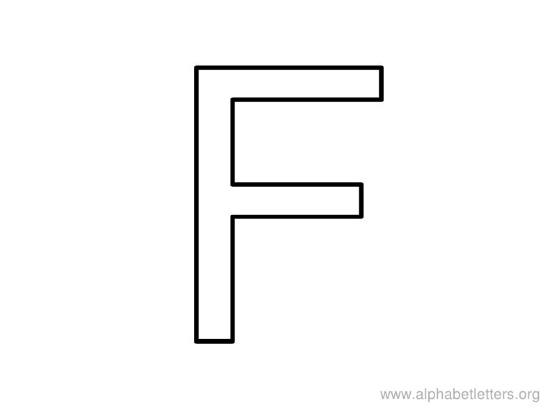Alphabet Letters F Printable Letter F Alphabets | Alphabet Letters Org