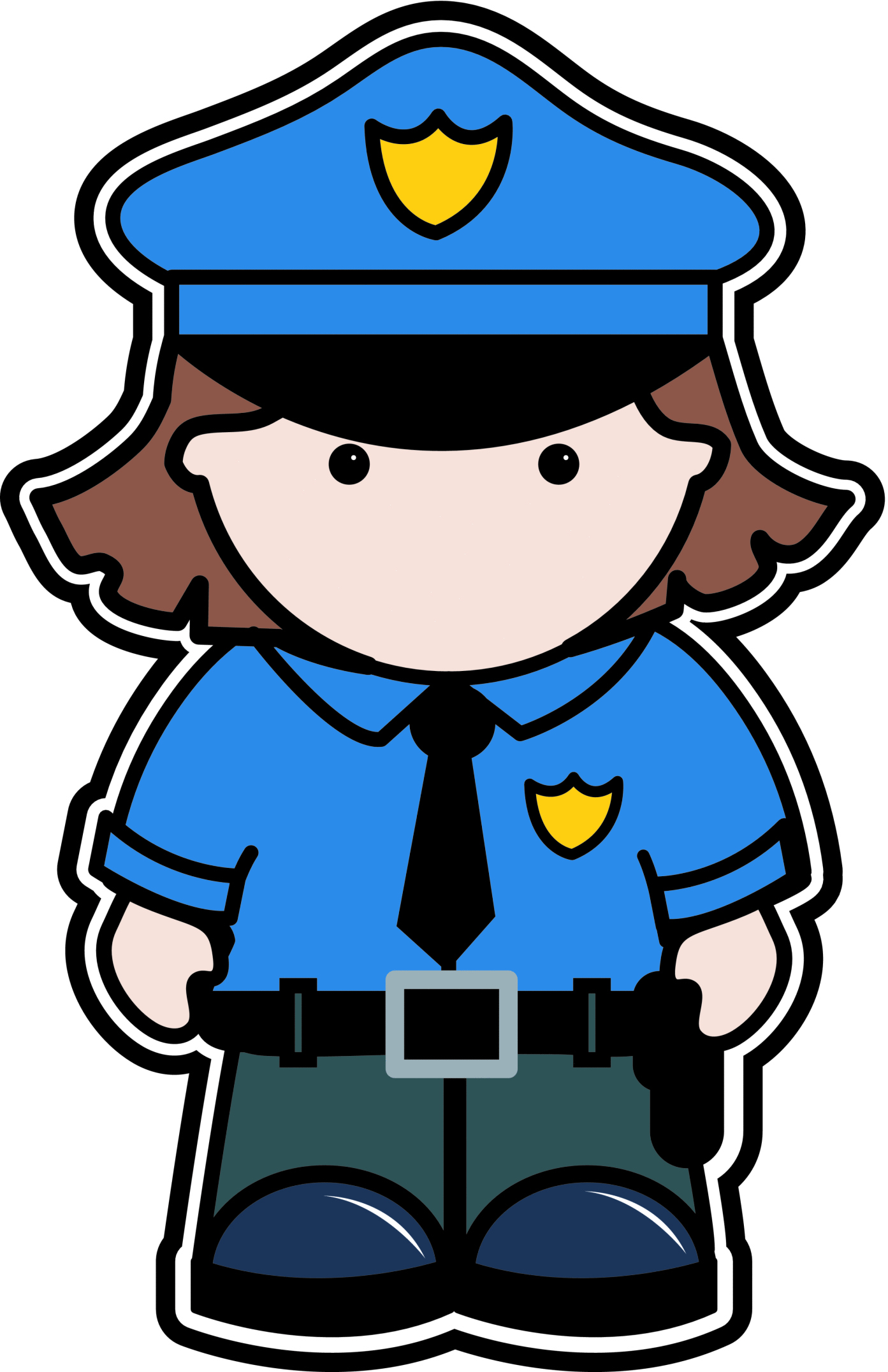 Police Officer Clip Art - Tumundografico