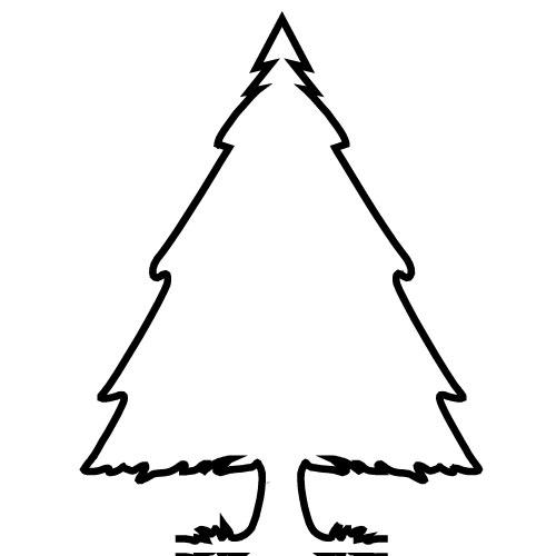 25+ Evergreen Trees Clipart