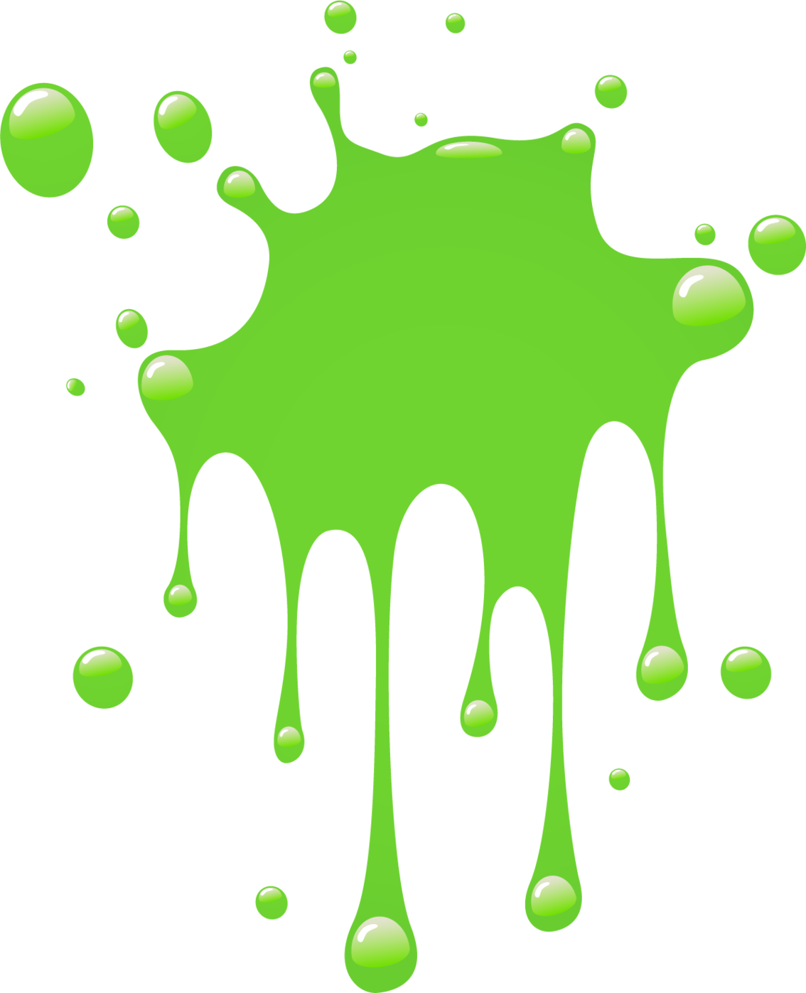 Green Splat Paint Clipart - Free to use Clip Art Resource