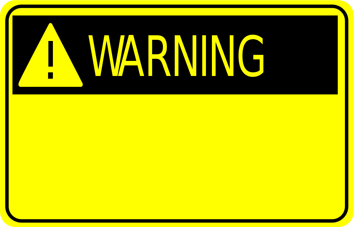 Safety Signs Clipart