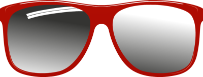 Red Sunglasses Clipart - ClipArt Best