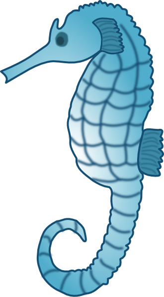 Seahorse Clip Art - vector clip art online, royalty ...