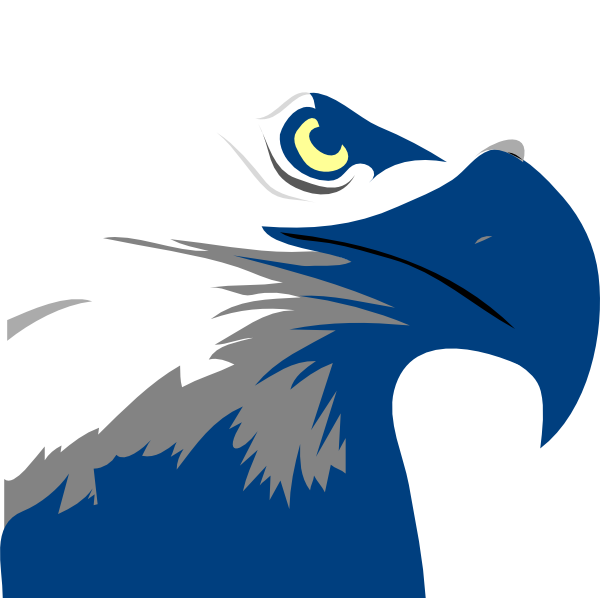 Blue Eagle Logo Clip Art - vector clip art online ...