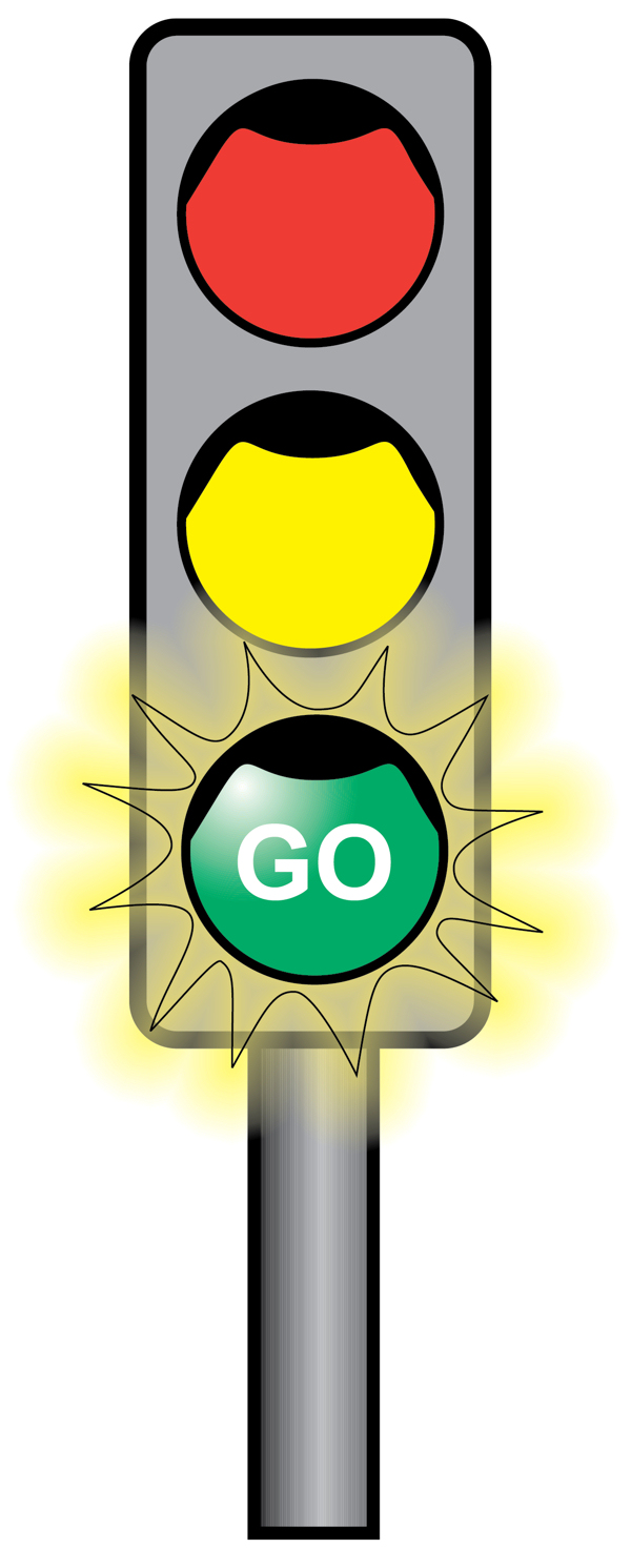 yellow stoplight clip art - photo #31