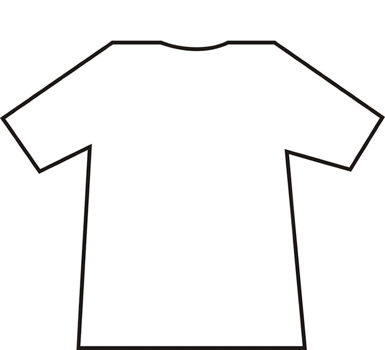 Blank T Shirt Design Back - ClipArt Best