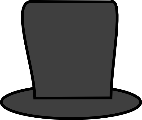 mad hatter hat clipart - photo #40