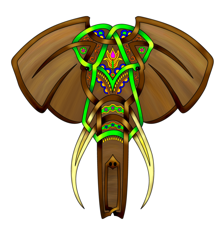 indian elephant clipart free - photo #17