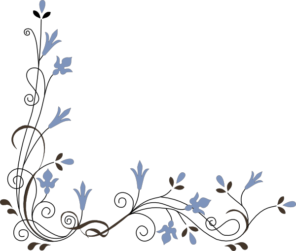 Flowers Corner Design - ClipArt Best