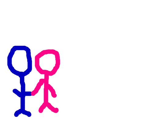 1,146 views Benettonplay! Flipbook Deluxe! - girl and boy stick figure blow up