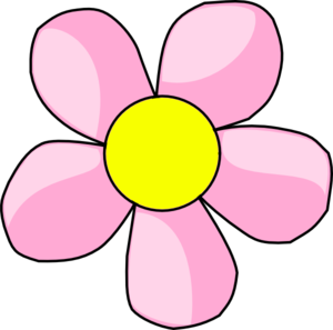 Pink Flower 10 clip art - vector clip art online, royalty free ...