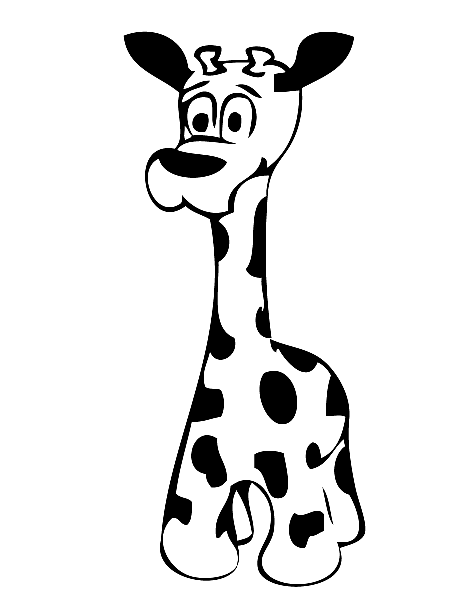 Baby Giraffe Drawing - ClipArt Best