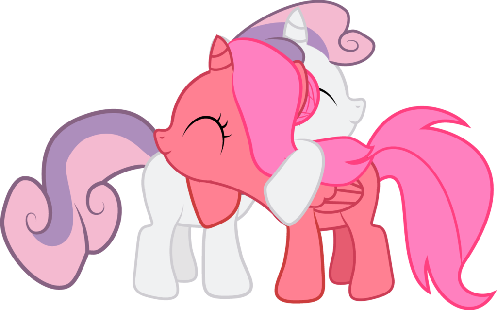Cherry Belle - Foalsized Pony Hug by Creshosk
