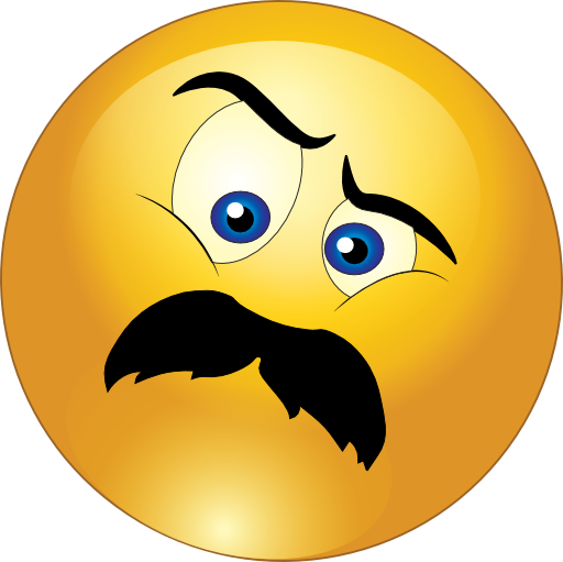 Angry Man Mustache Smiley Emoticon Clipart Royalty ... - ClipArt ...