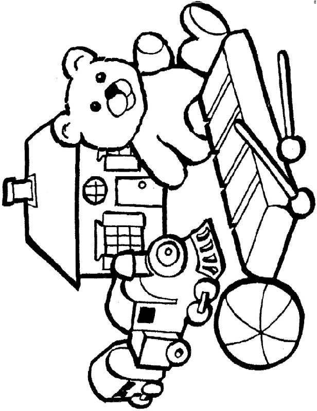 Toy Train Coloring Pages - ClipArt Best