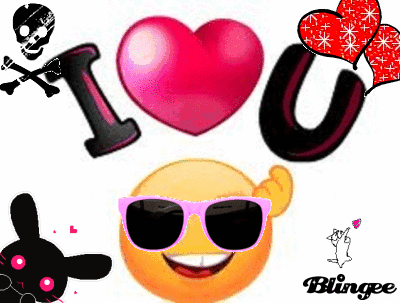 emoticon i love you Picture #129977885 | Blingee.