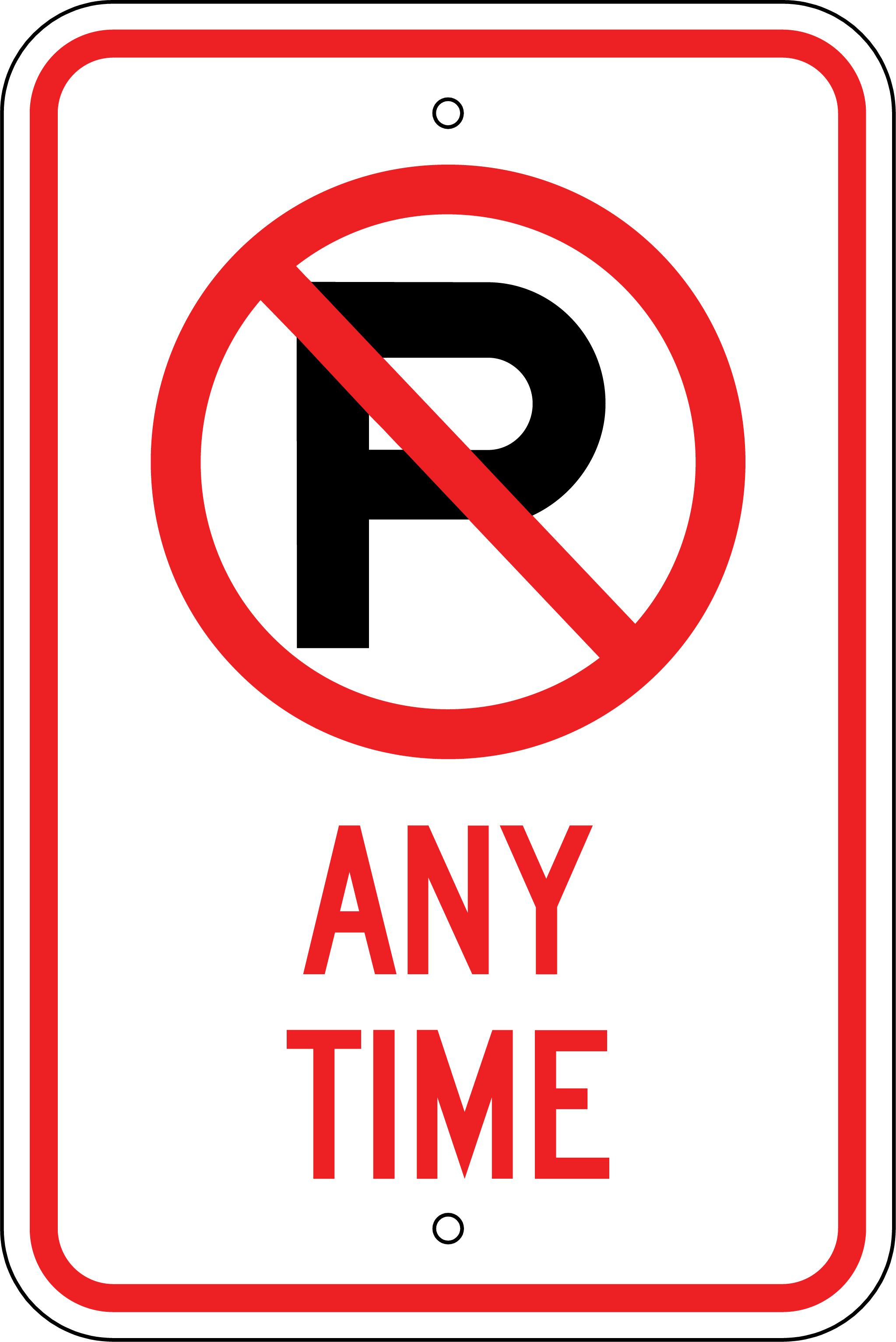 No Parking Signs Printable - ClipArt Best