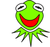 Kermit - vector clip art online, royalty free & public domain