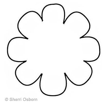 Best Photos of Printable To Cut Out Flowers - Flower Cut Outs ...