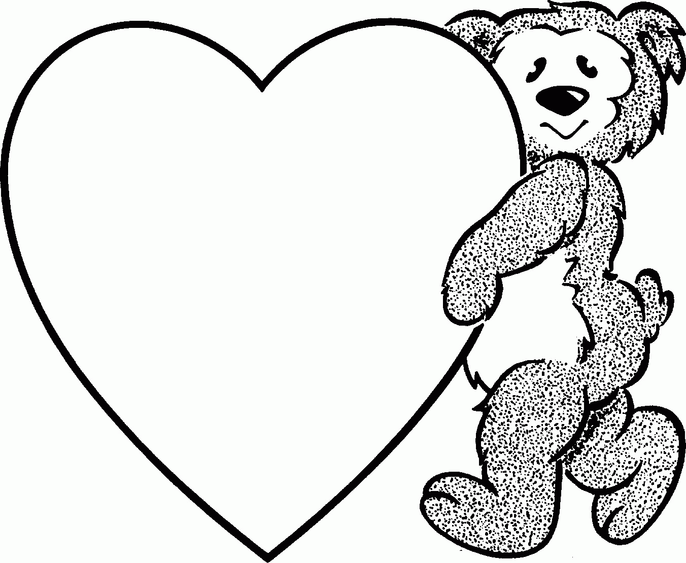 Heart With Wings Coloring Page] - AZ Coloring Pages